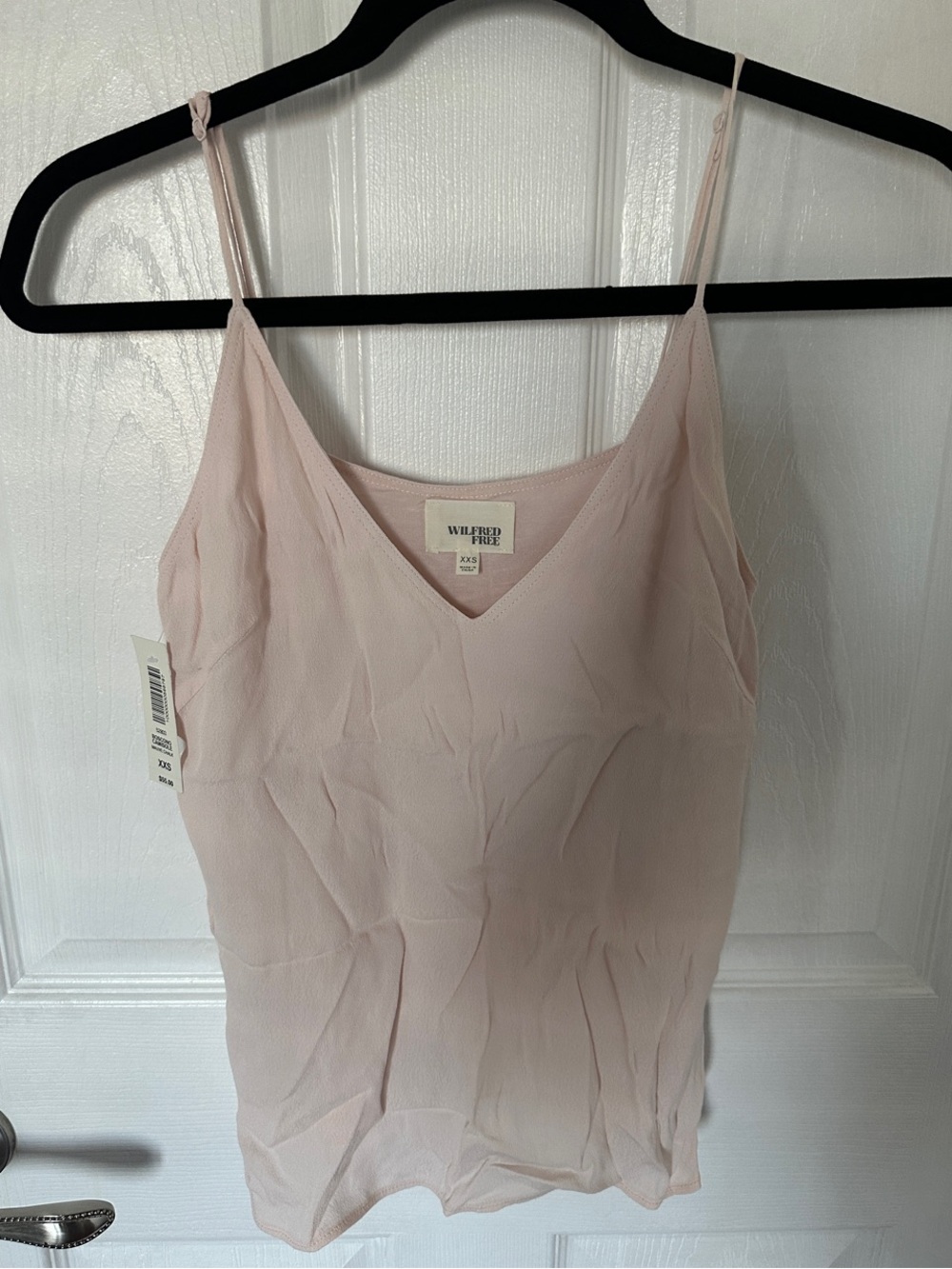 Wilfred Pale Pink V-Neck Spaghetti Strap Camisole